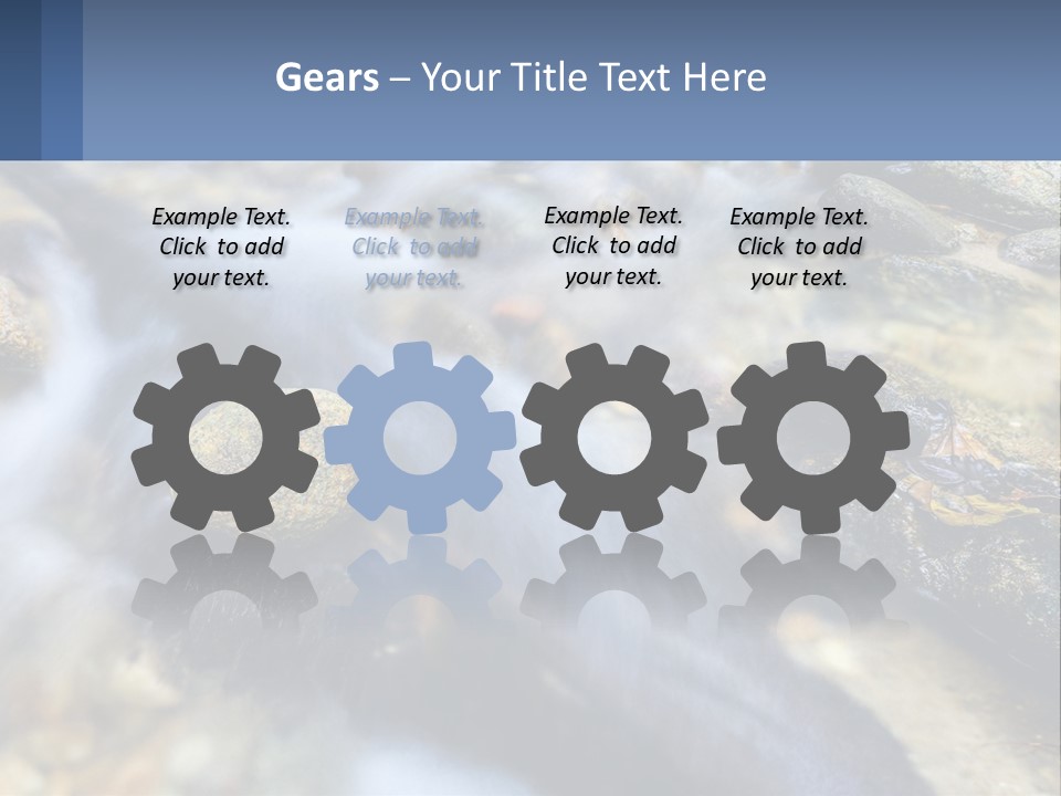 Conditioner White Cooling PowerPoint Template