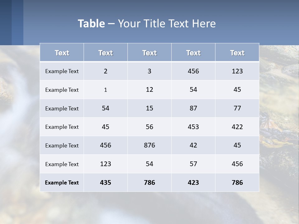 Conditioner White Cooling PowerPoint Template