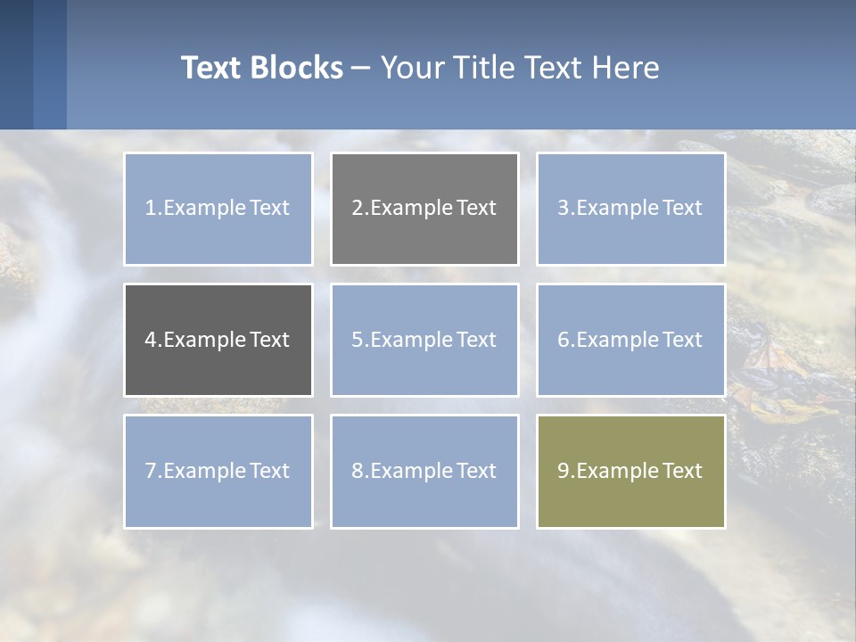 Conditioner White Cooling PowerPoint Template