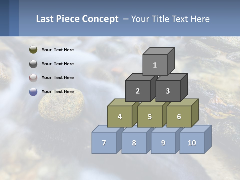 Conditioner White Cooling PowerPoint Template