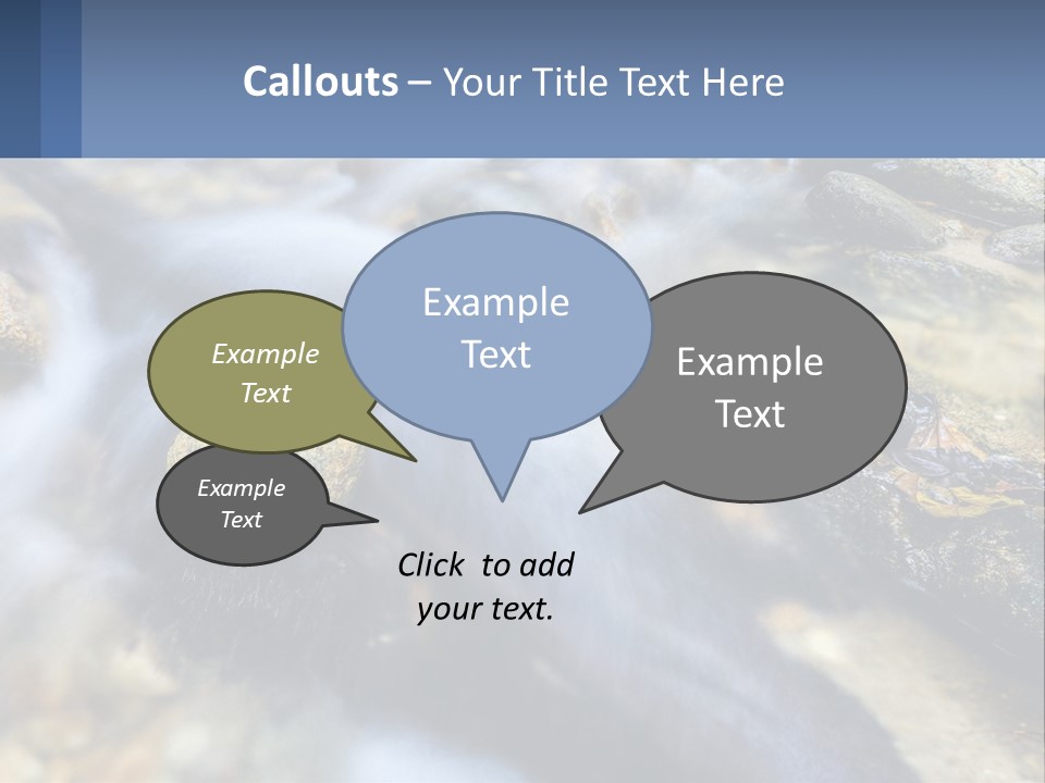 Conditioner White Cooling PowerPoint Template