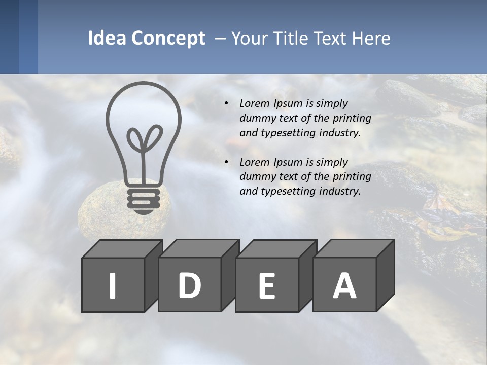 Conditioner White Cooling PowerPoint Template