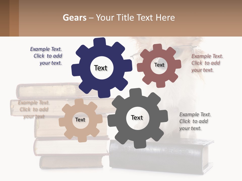 Air Electricity White PowerPoint Template