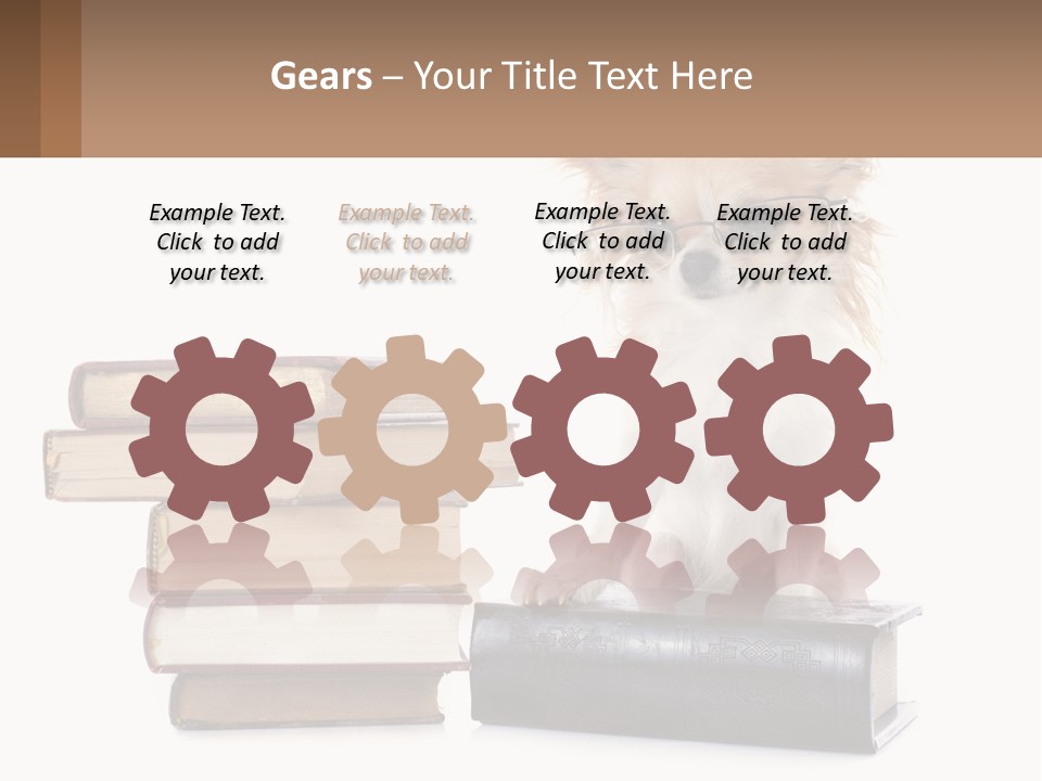 Air Electricity White PowerPoint Template