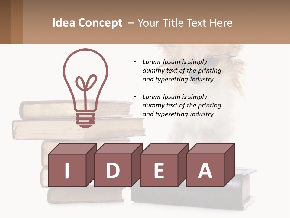 Air Electricity White PowerPoint Template