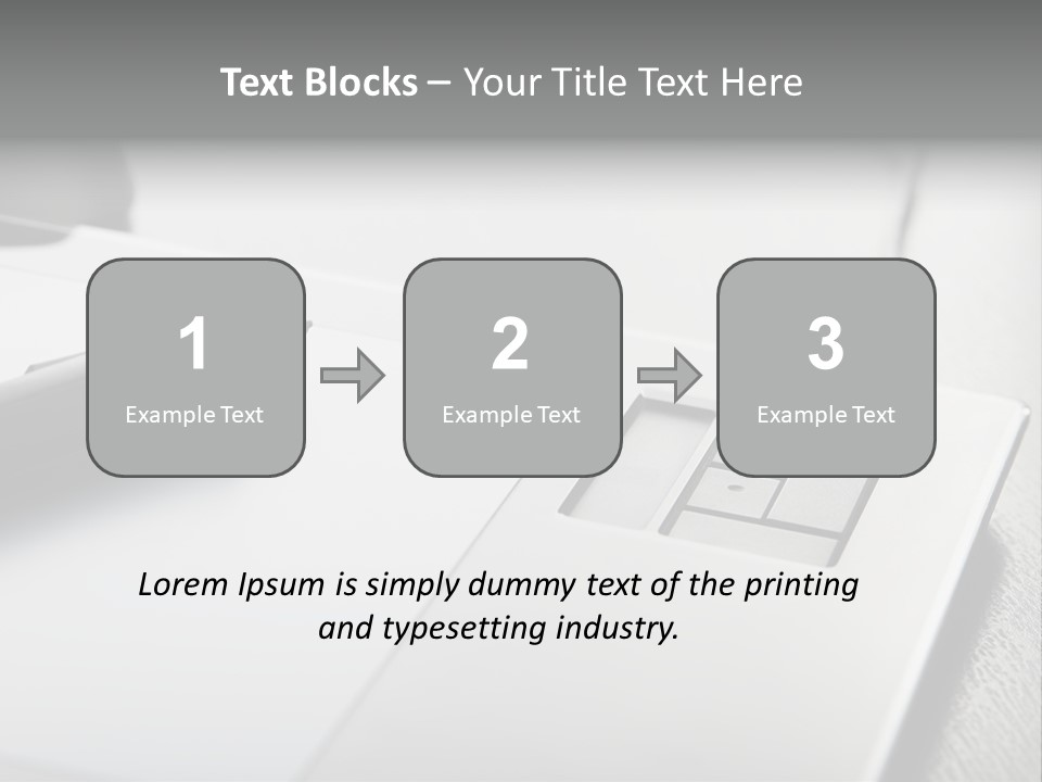 Conditioner Power Remote PowerPoint Template