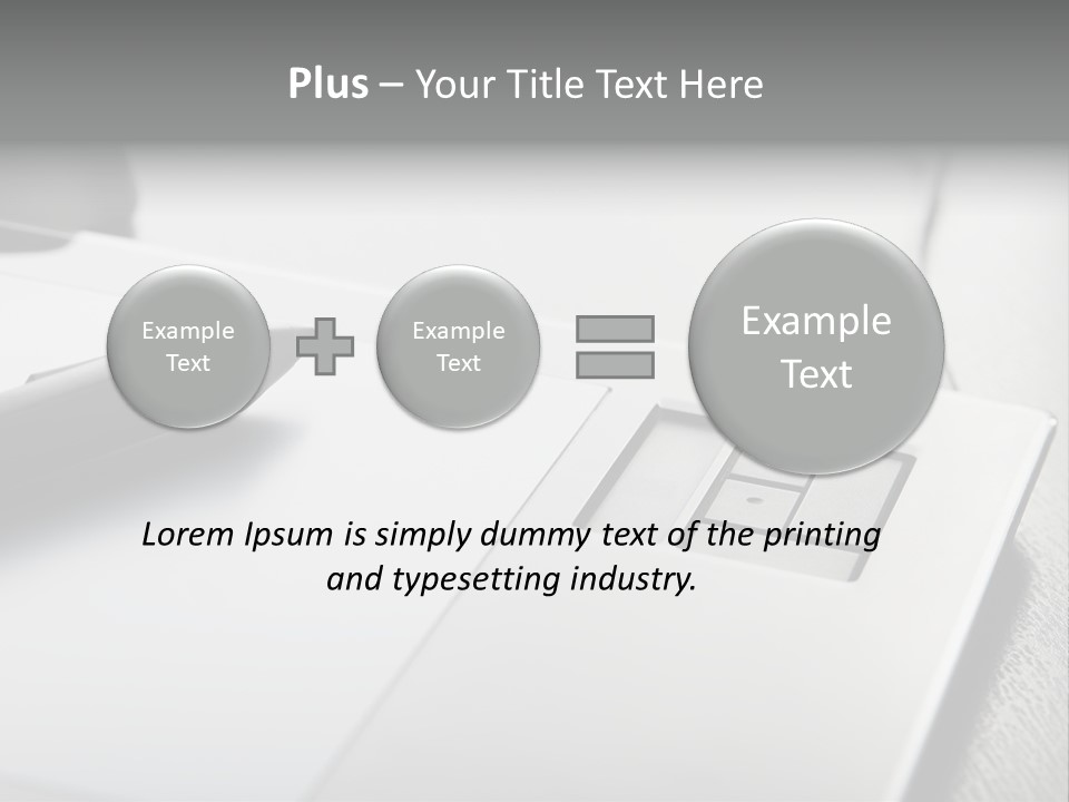 Conditioner Power Remote PowerPoint Template