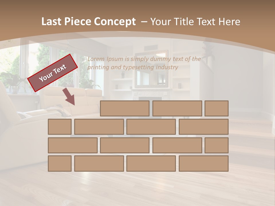 White Switch Electric PowerPoint Template