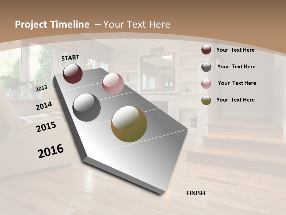 White Switch Electric PowerPoint Template