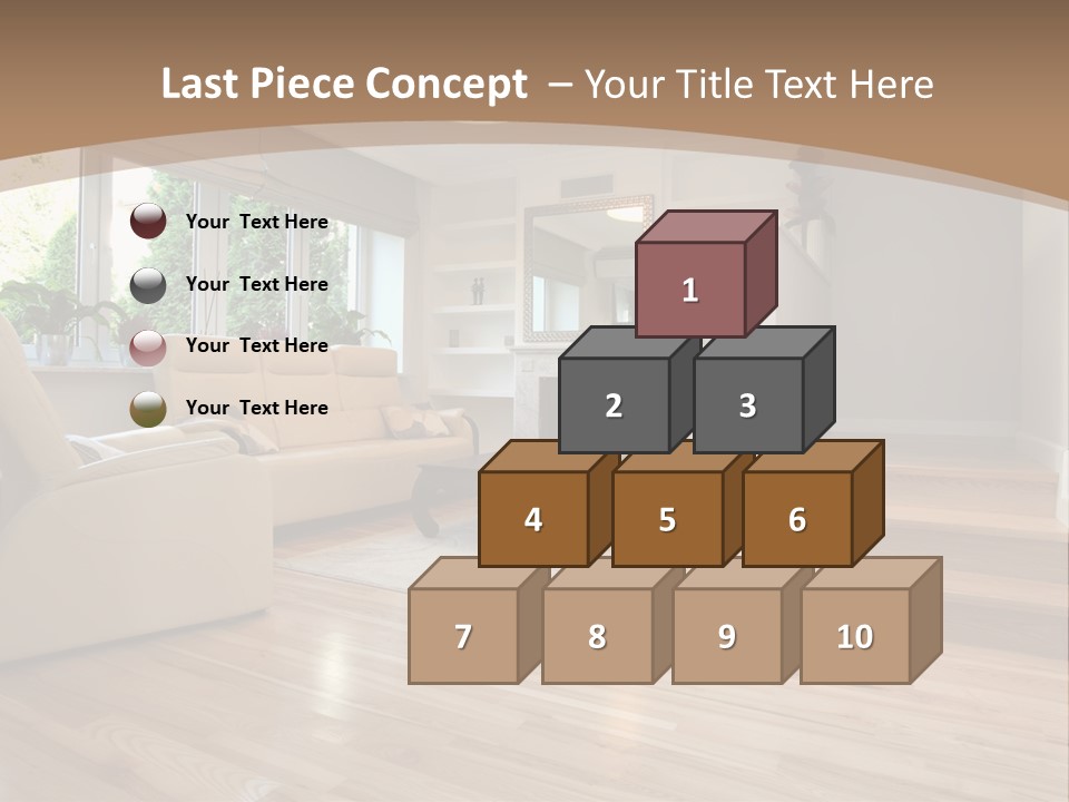 White Switch Electric PowerPoint Template