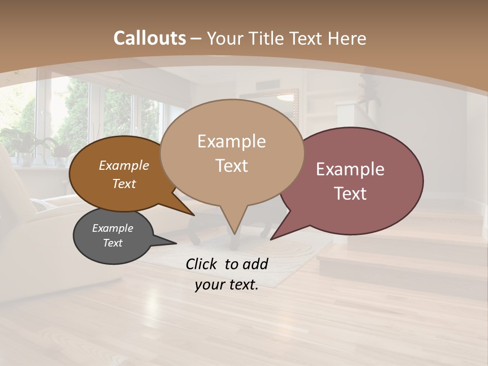 White Switch Electric PowerPoint Template