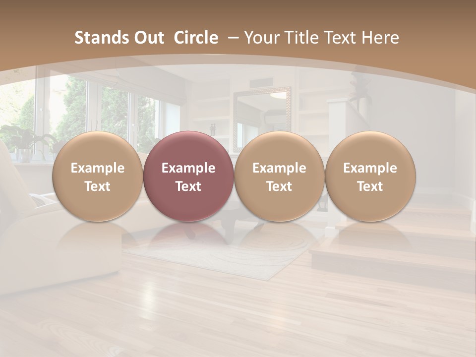 White Switch Electric PowerPoint Template