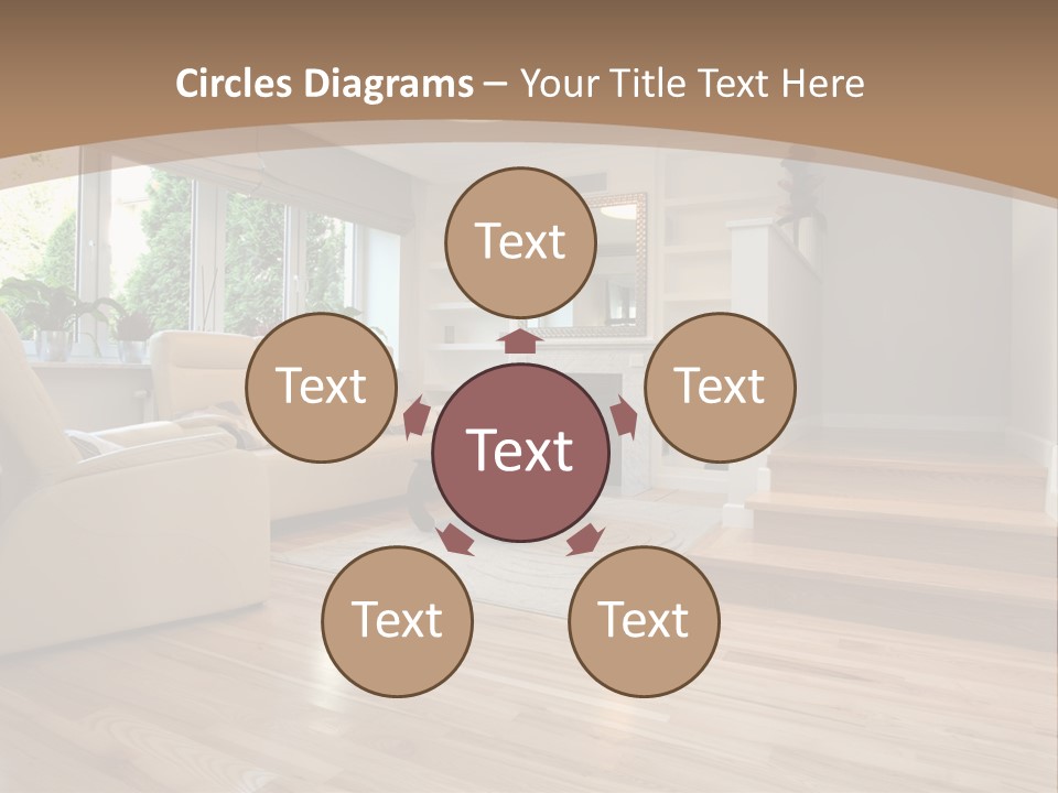 White Switch Electric PowerPoint Template