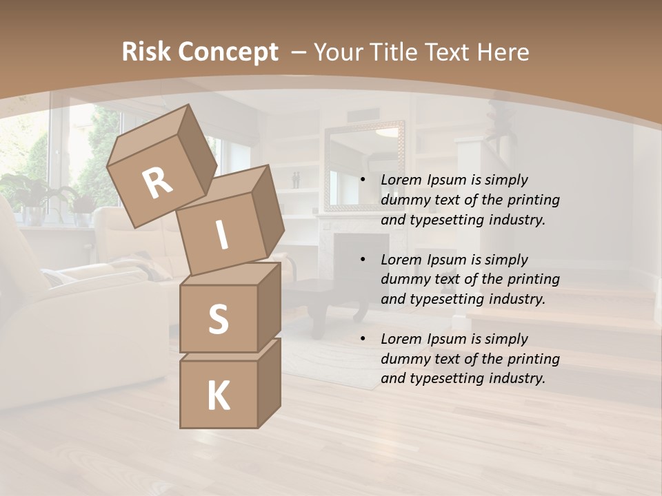 White Switch Electric PowerPoint Template