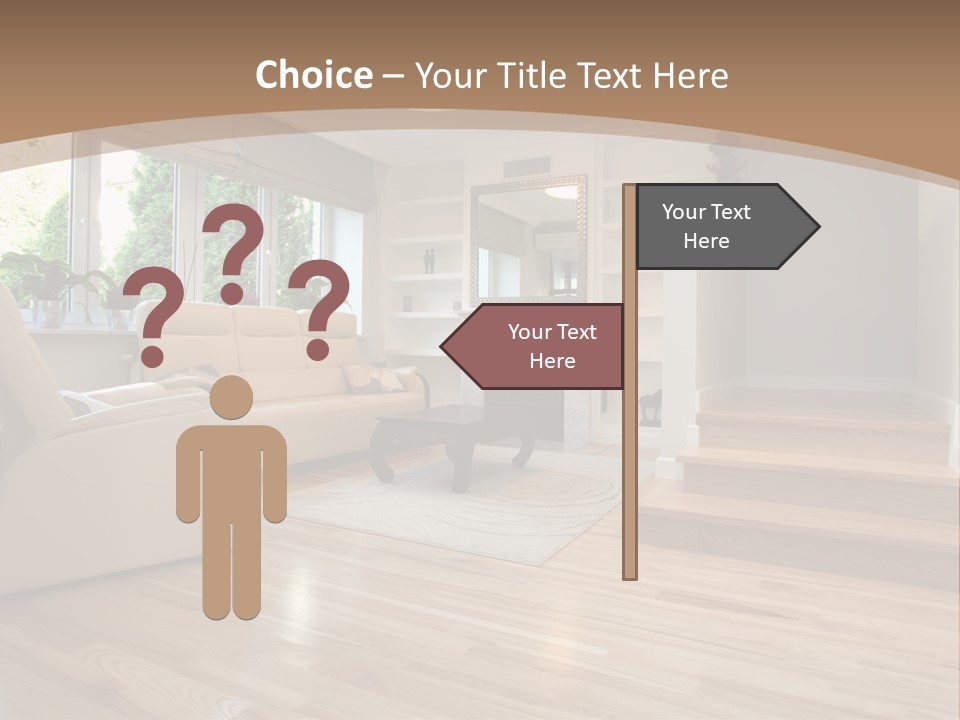 White Switch Electric PowerPoint Template