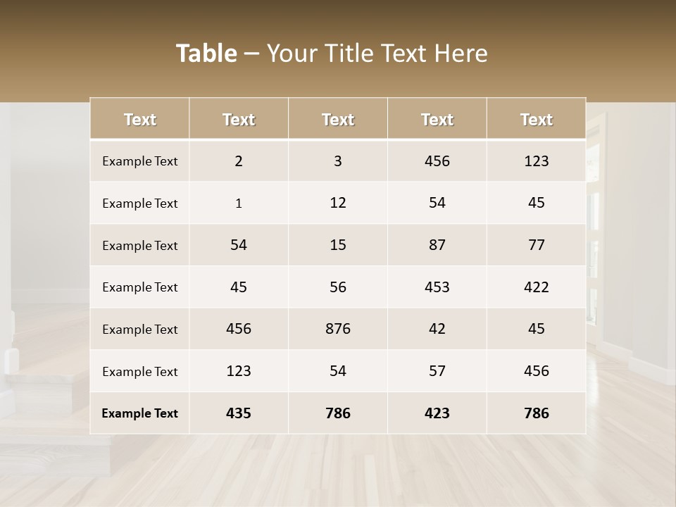 Part Condition Climate PowerPoint Template