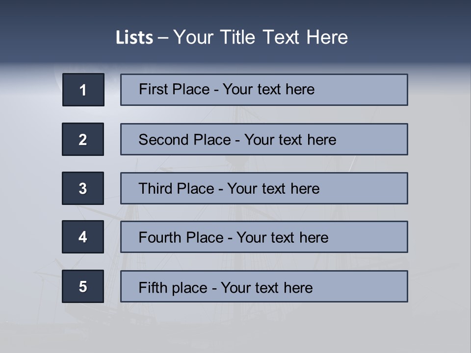 Part Unit Switch PowerPoint Template