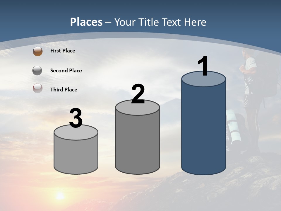Electric Climate White PowerPoint Template
