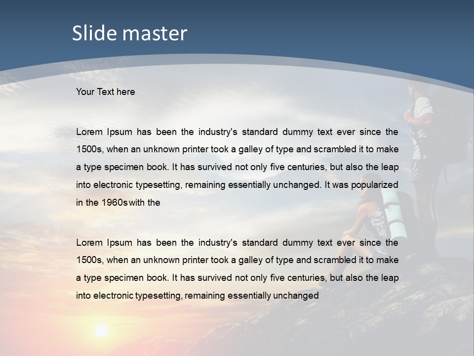 Electric Climate White PowerPoint Template