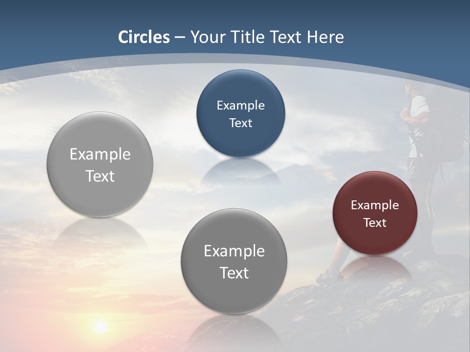 Electric Climate White PowerPoint Template