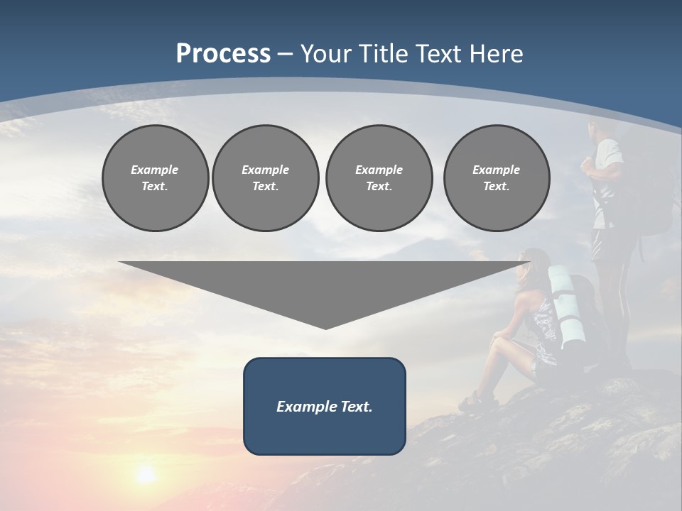 Electric Climate White PowerPoint Template