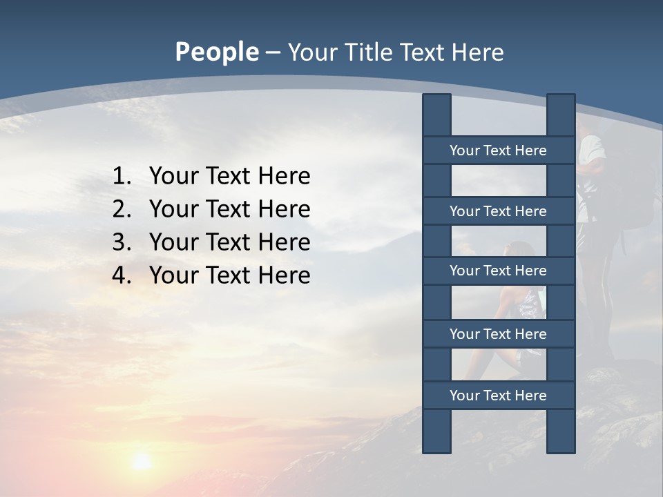 Electric Climate White PowerPoint Template
