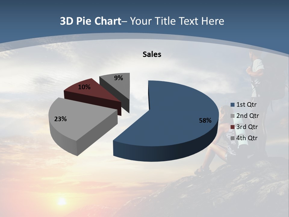 Electric Climate White PowerPoint Template