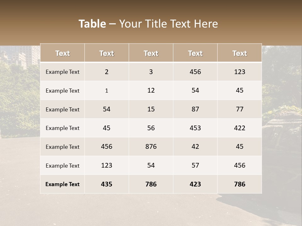 Temperature Cool Remote PowerPoint Template