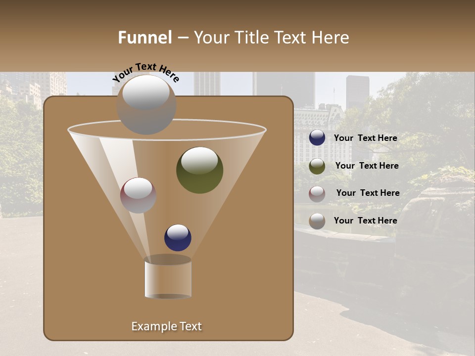 Temperature Cool Remote PowerPoint Template