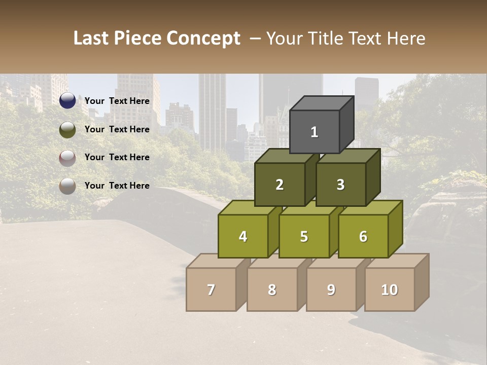 Temperature Cool Remote PowerPoint Template