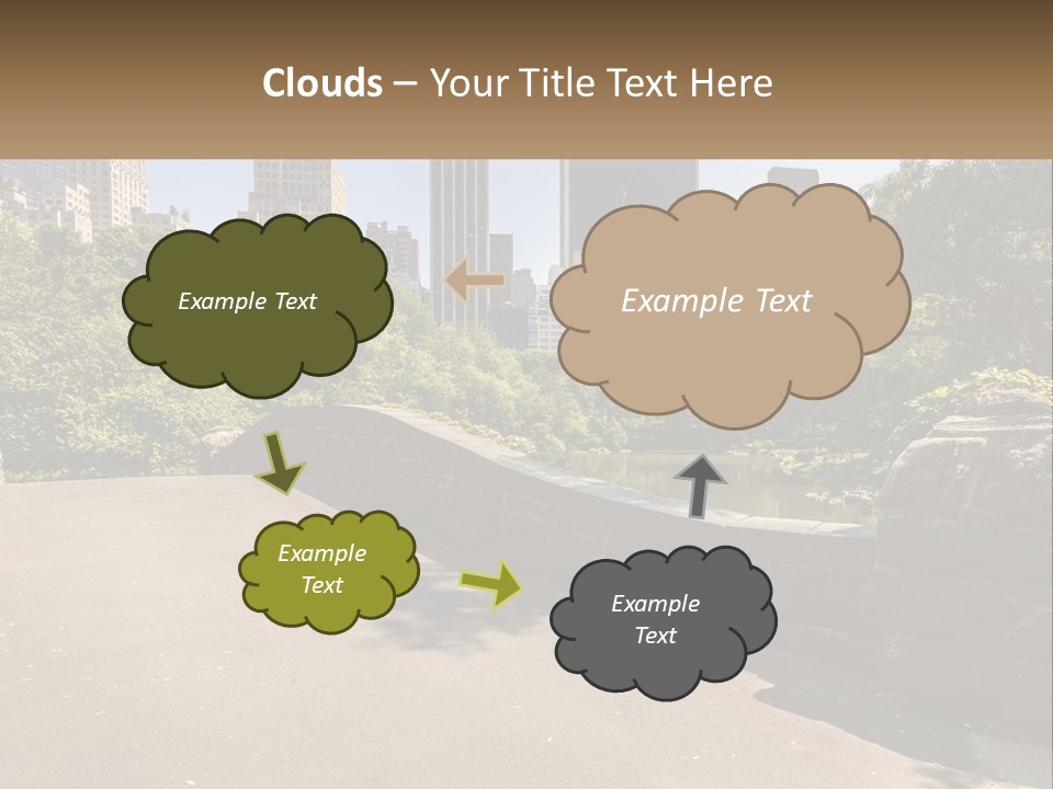 Temperature Cool Remote PowerPoint Template