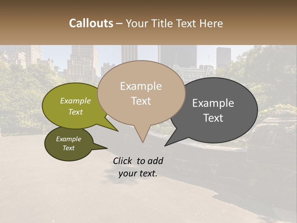 Temperature Cool Remote PowerPoint Template