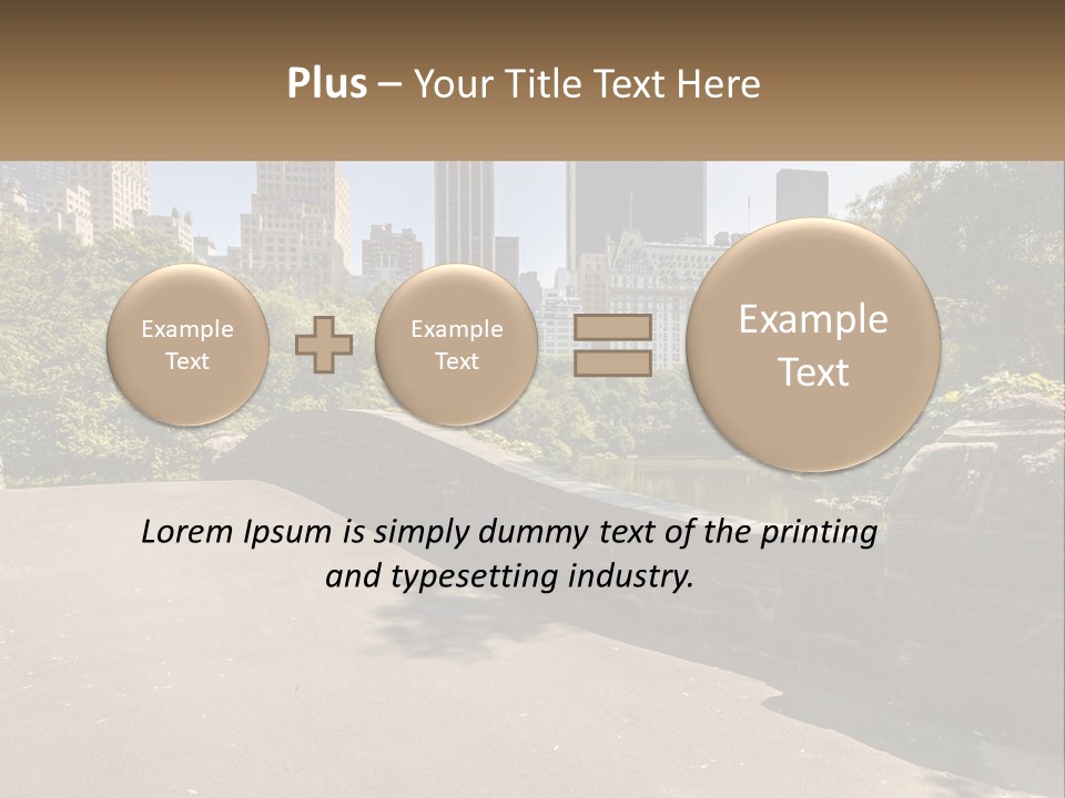 Temperature Cool Remote PowerPoint Template