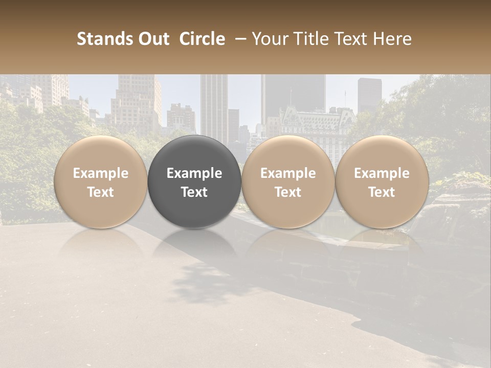 Temperature Cool Remote PowerPoint Template