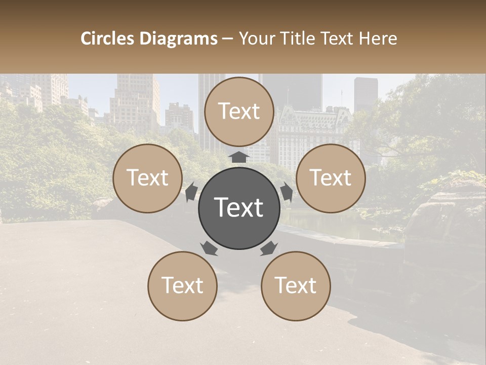 Temperature Cool Remote PowerPoint Template