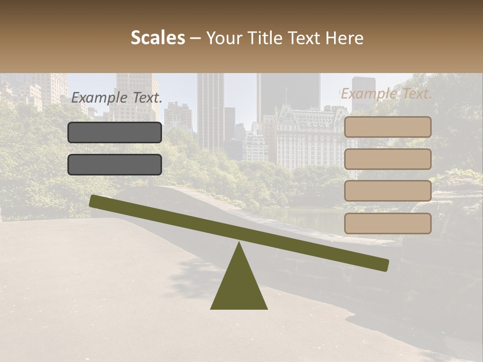 Temperature Cool Remote PowerPoint Template