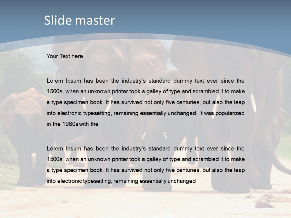 Technology White Temperature PowerPoint Template