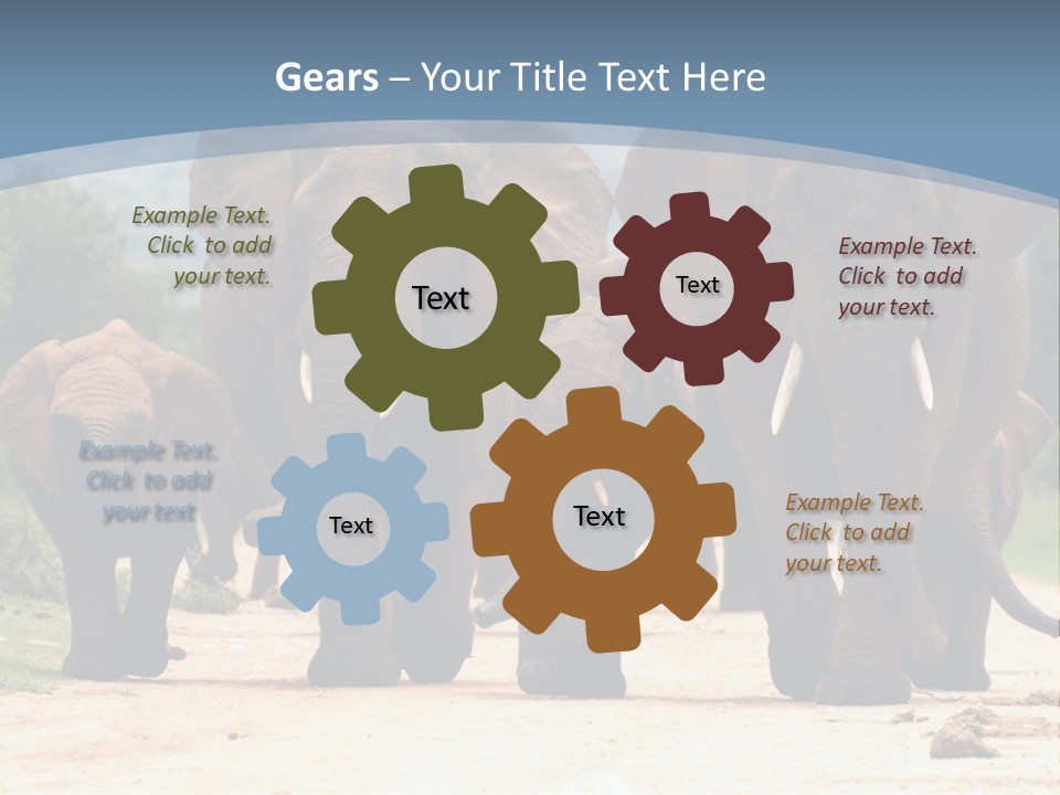 Technology White Temperature PowerPoint Template