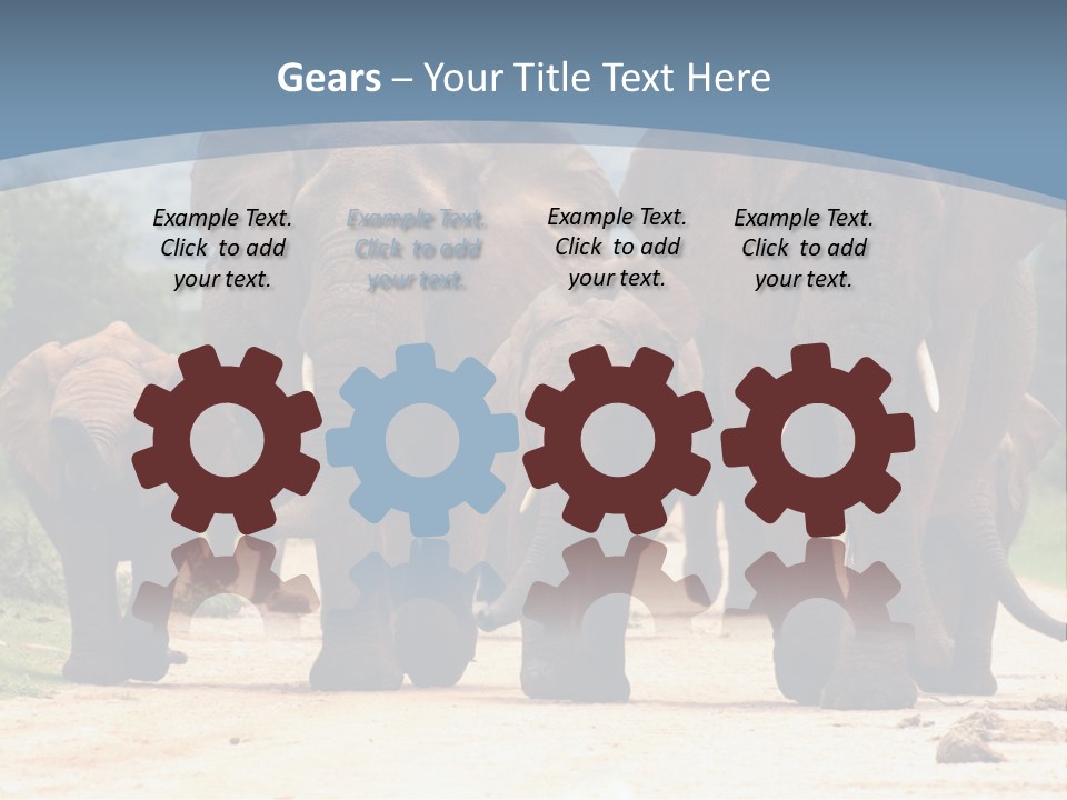 Technology White Temperature PowerPoint Template