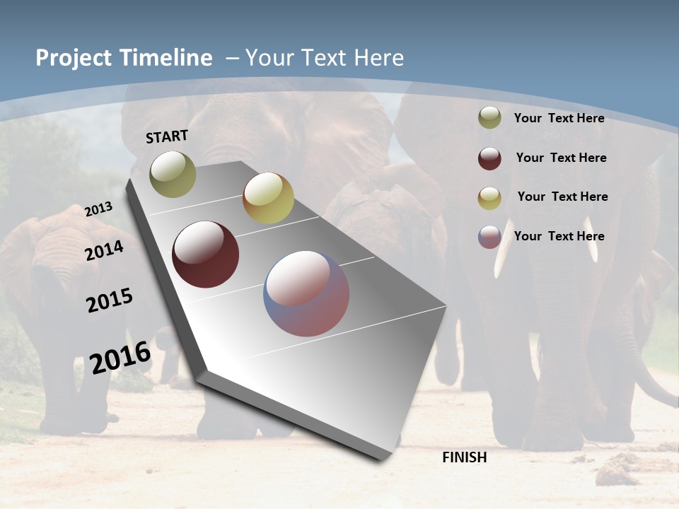 Technology White Temperature PowerPoint Template