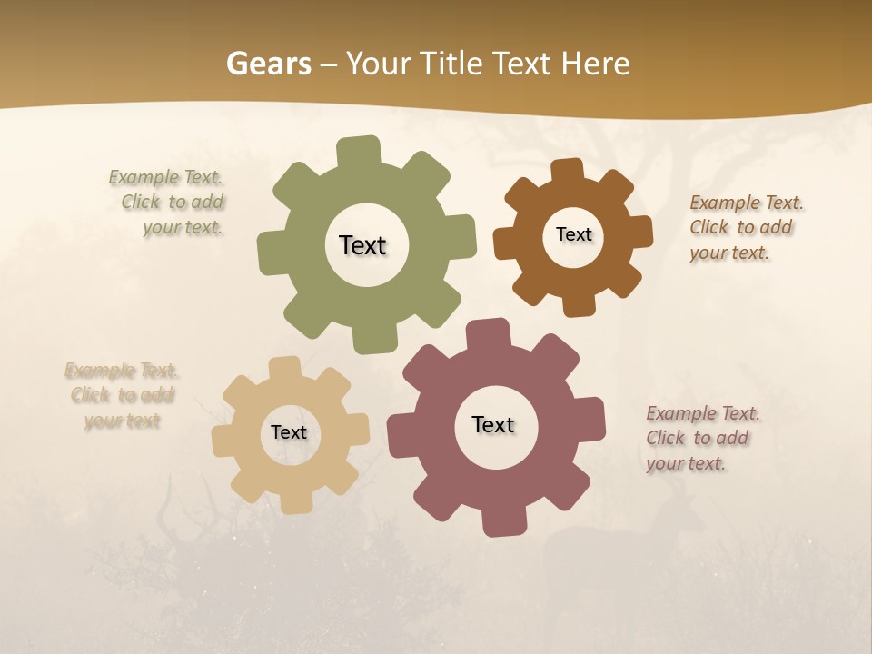 Technology Unit Cooling PowerPoint Template