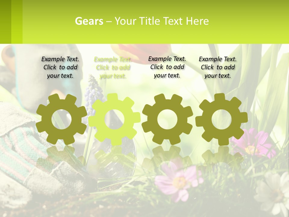 Electricity White Energy PowerPoint Template