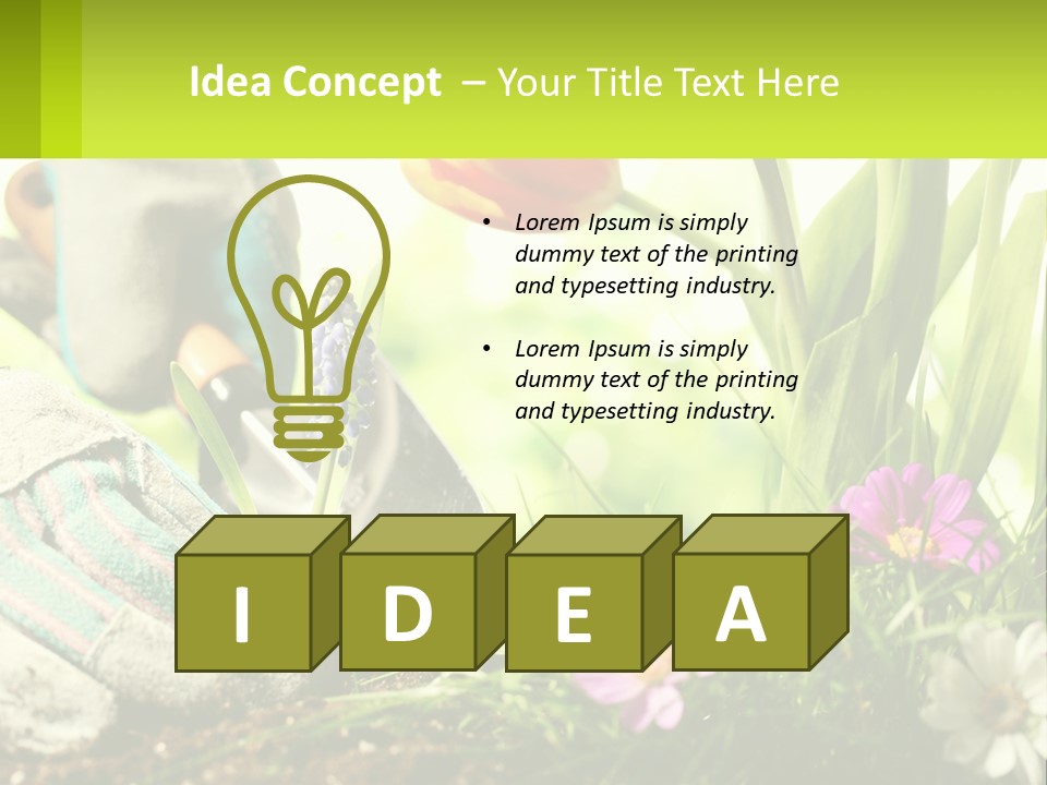 Electricity White Energy PowerPoint Template