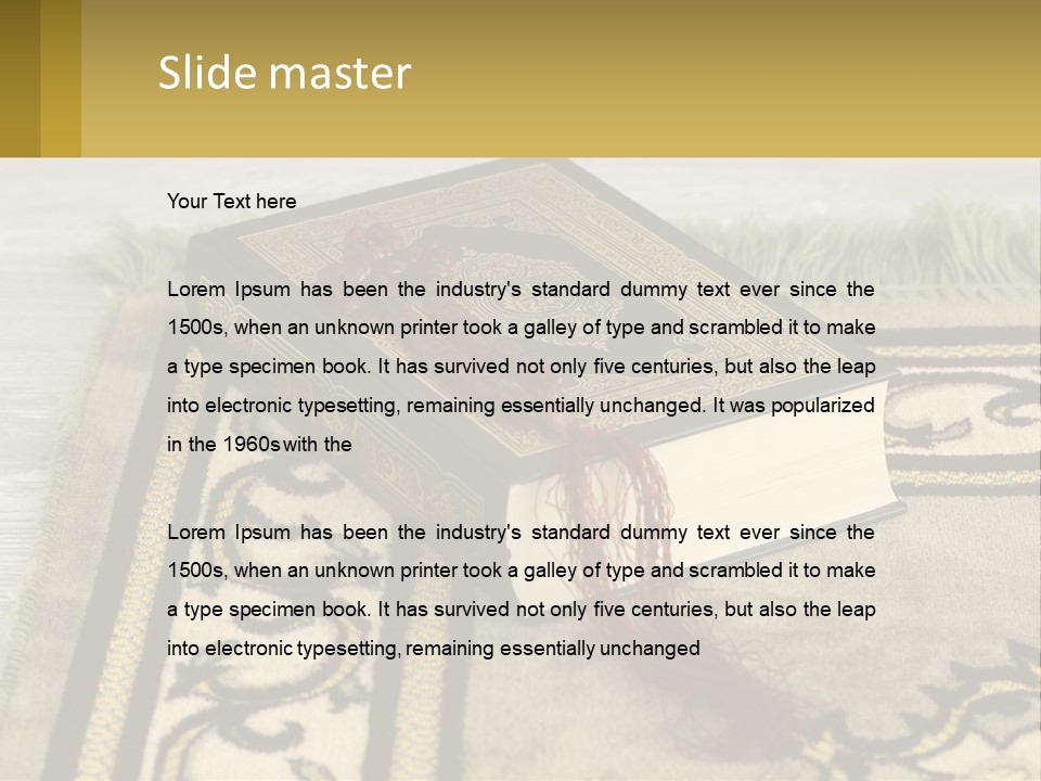 Supply Heat Power PowerPoint Template