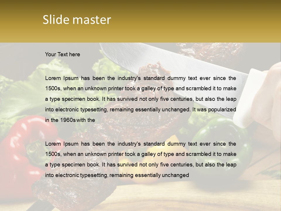 Industry House Cool PowerPoint Template