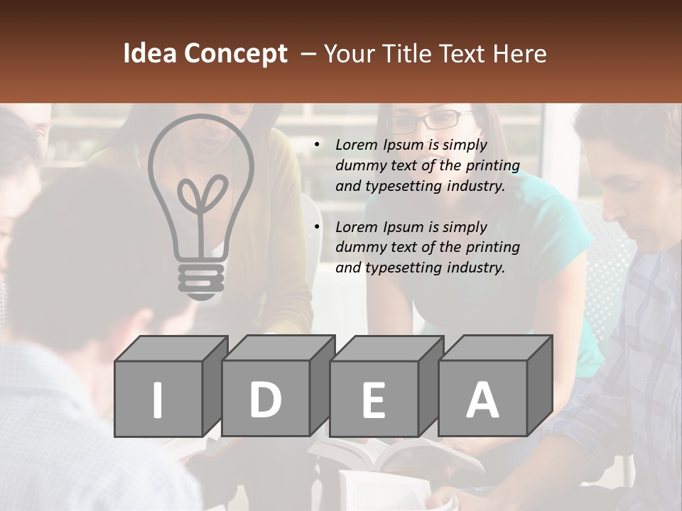 Cold Equipment Conditioner PowerPoint Template
