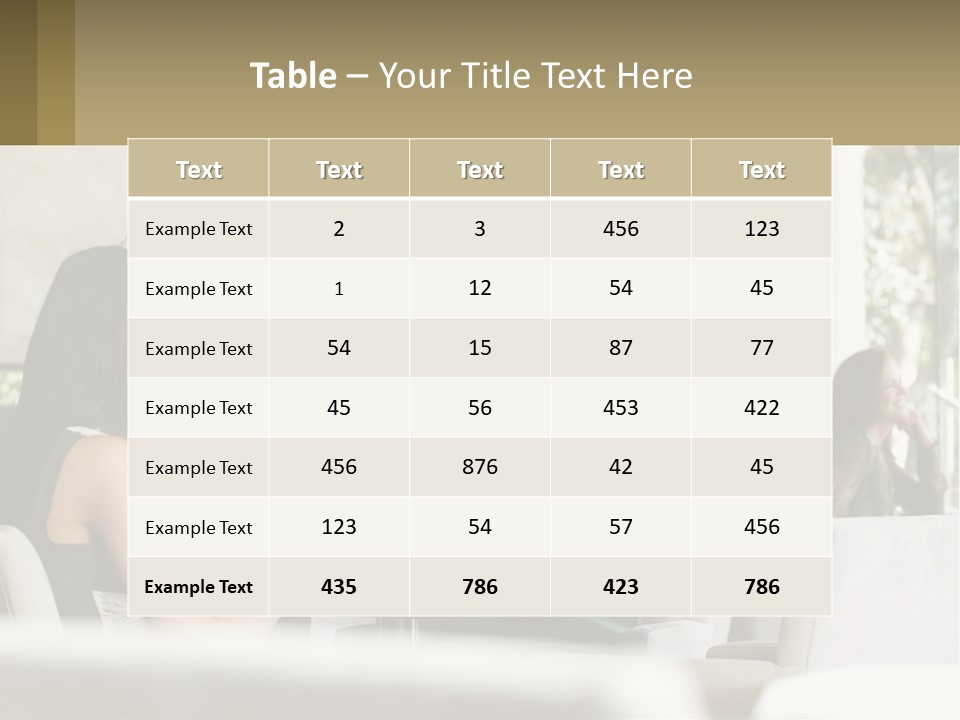 White Cool Cold PowerPoint Template