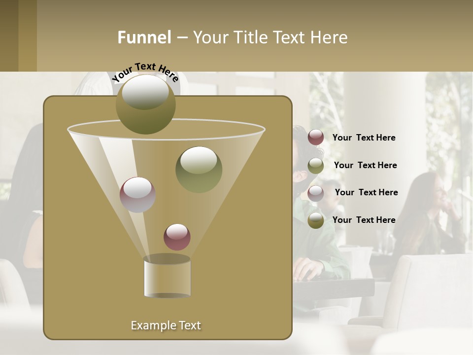 White Cool Cold PowerPoint Template