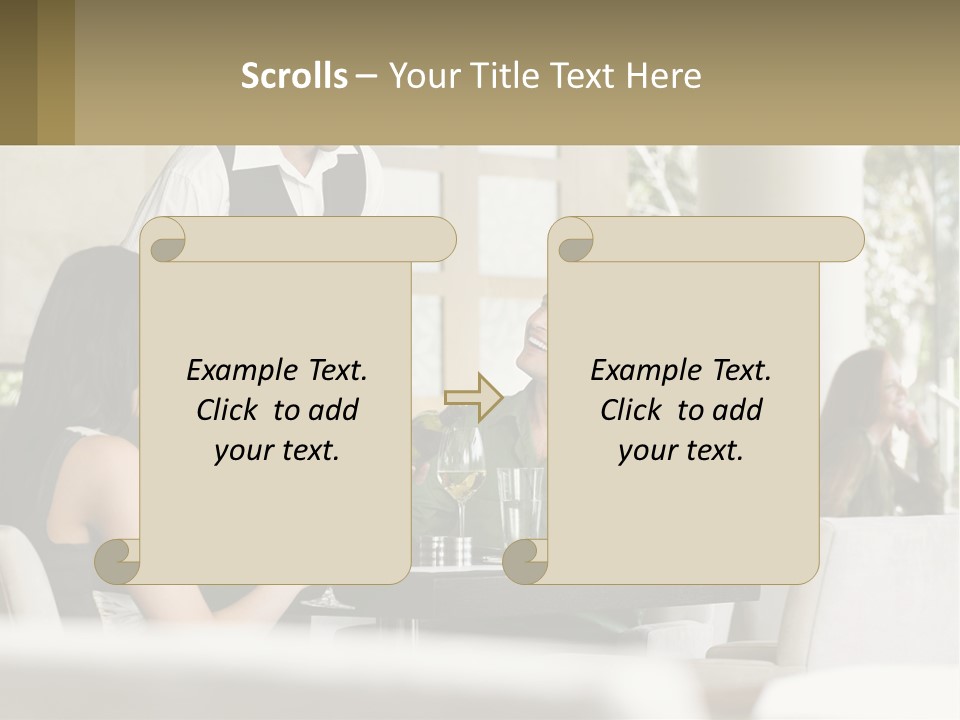 White Cool Cold PowerPoint Template