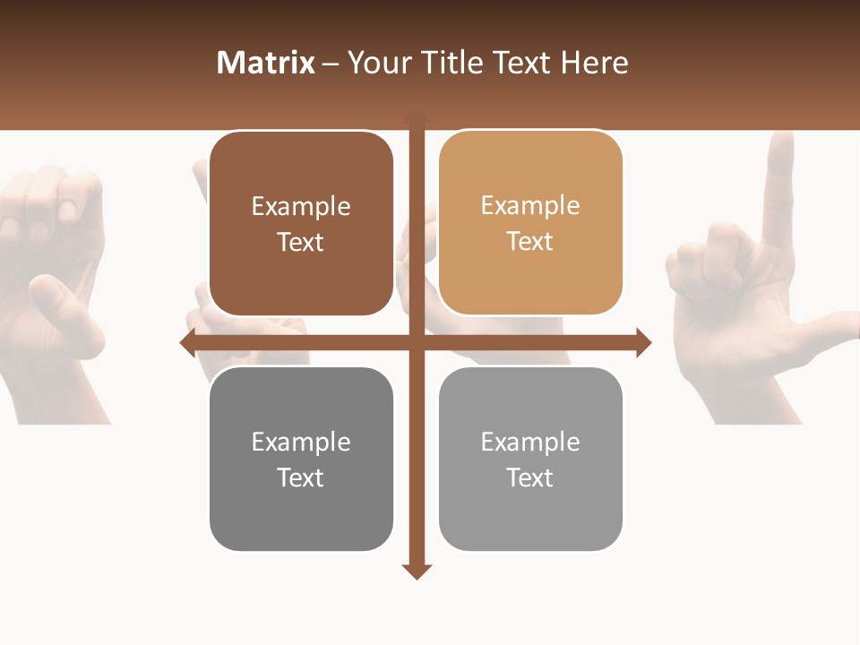 Heat White Home PowerPoint Template